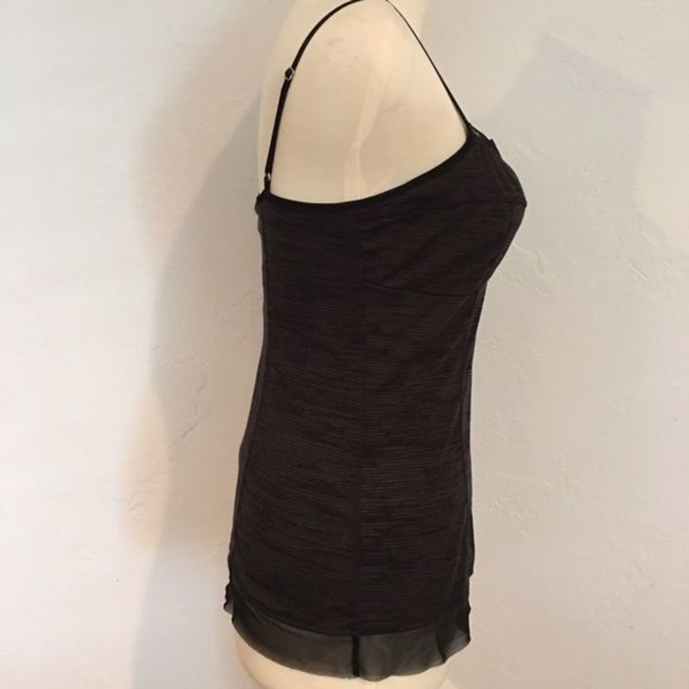 Tracy Reese Black Poly Viscose Camisole large NWT - Picture 7 of 16